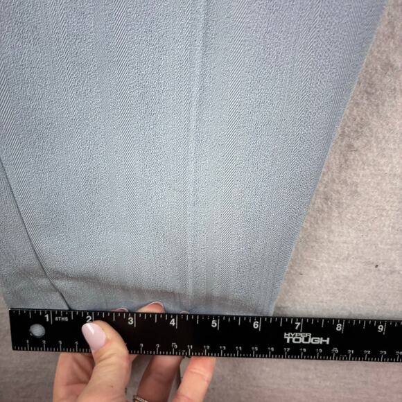 Vintage Larry Levine Suit Pants Women’s 10 Powder Blue Old Money Classy Career - Picture 8 of 13